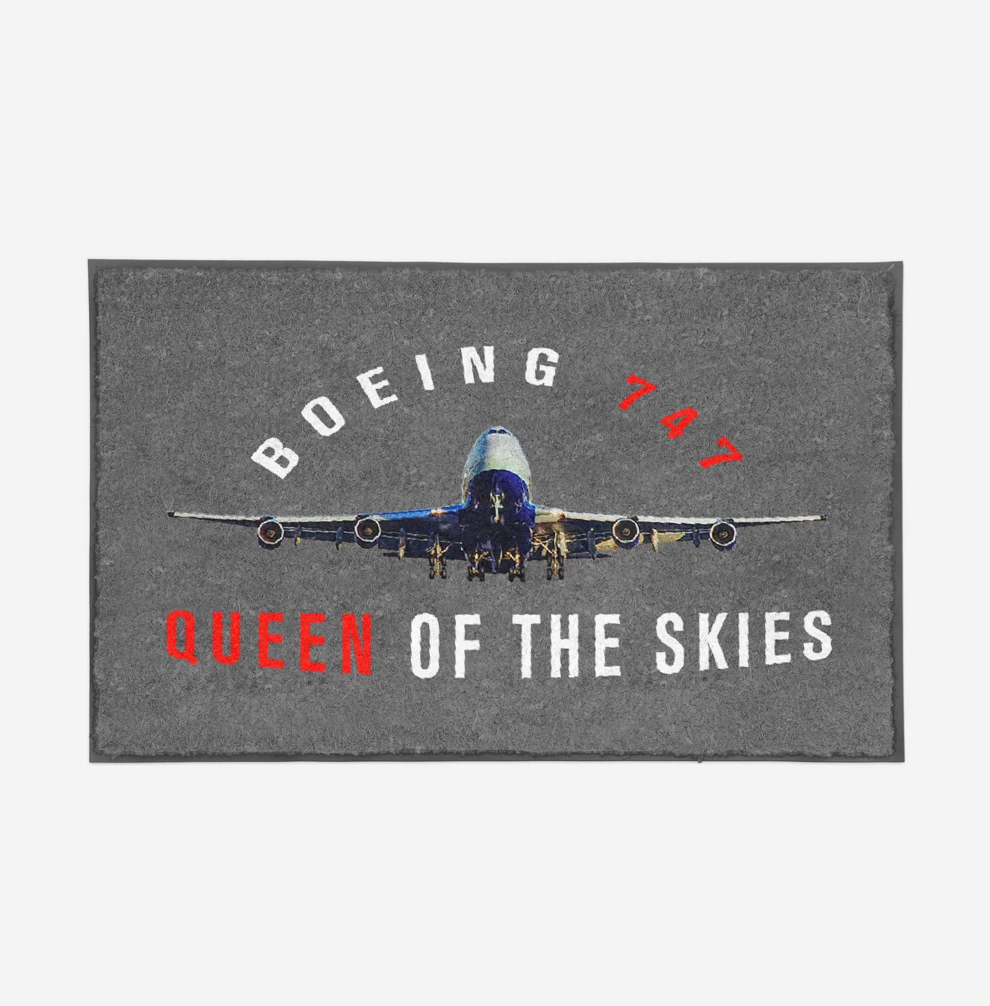 Boeing 747 Queen of the Skies Designed Door Mats