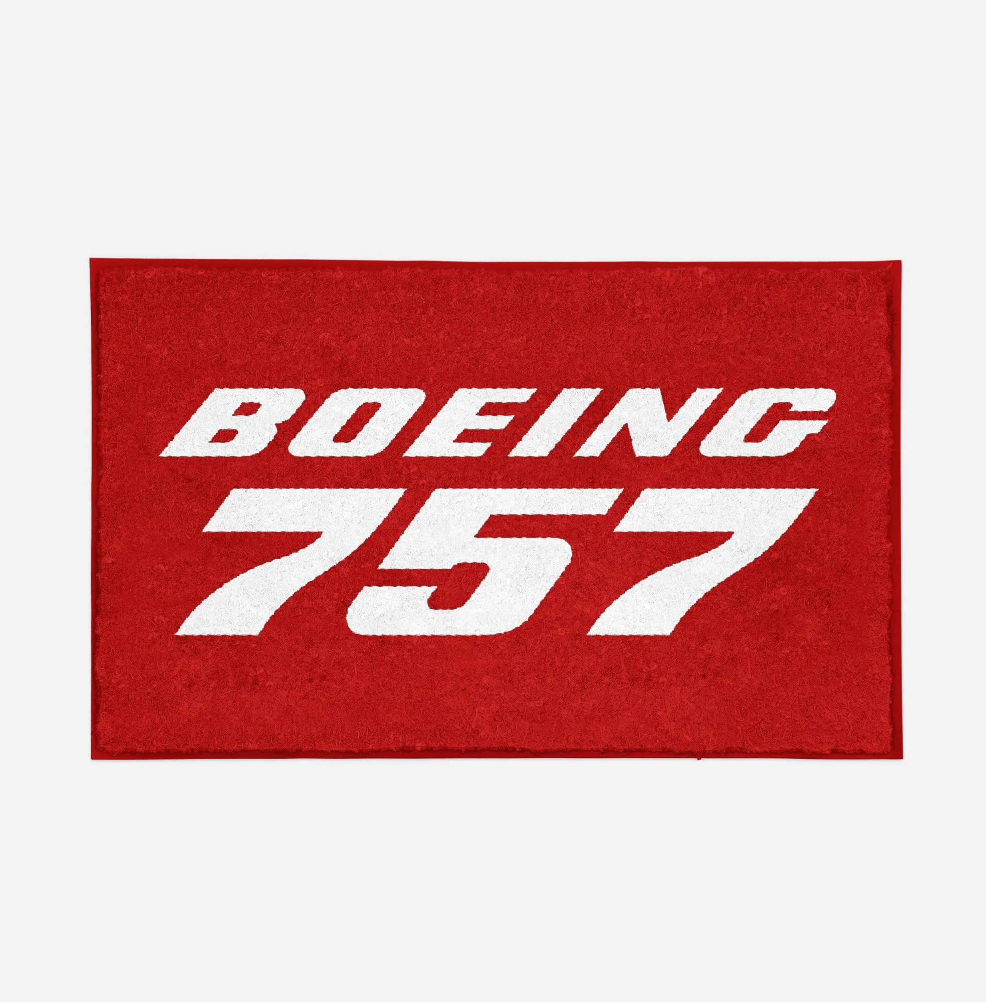 Boeing 757 & Text Designed Door Mats