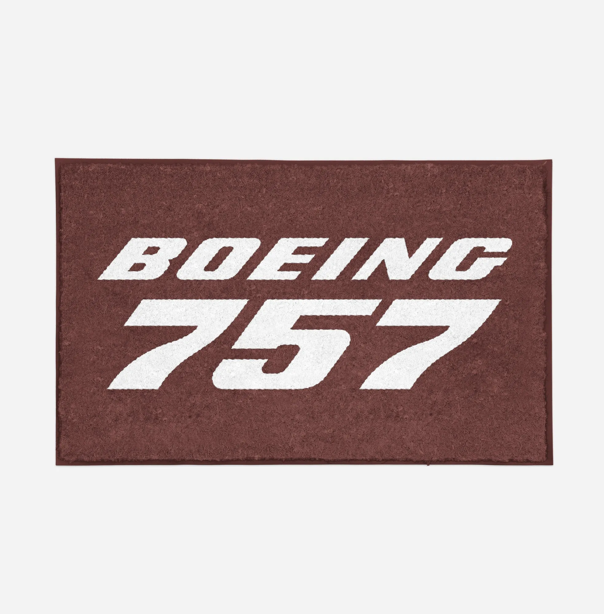 Boeing 757 & Text Designed Door Mats