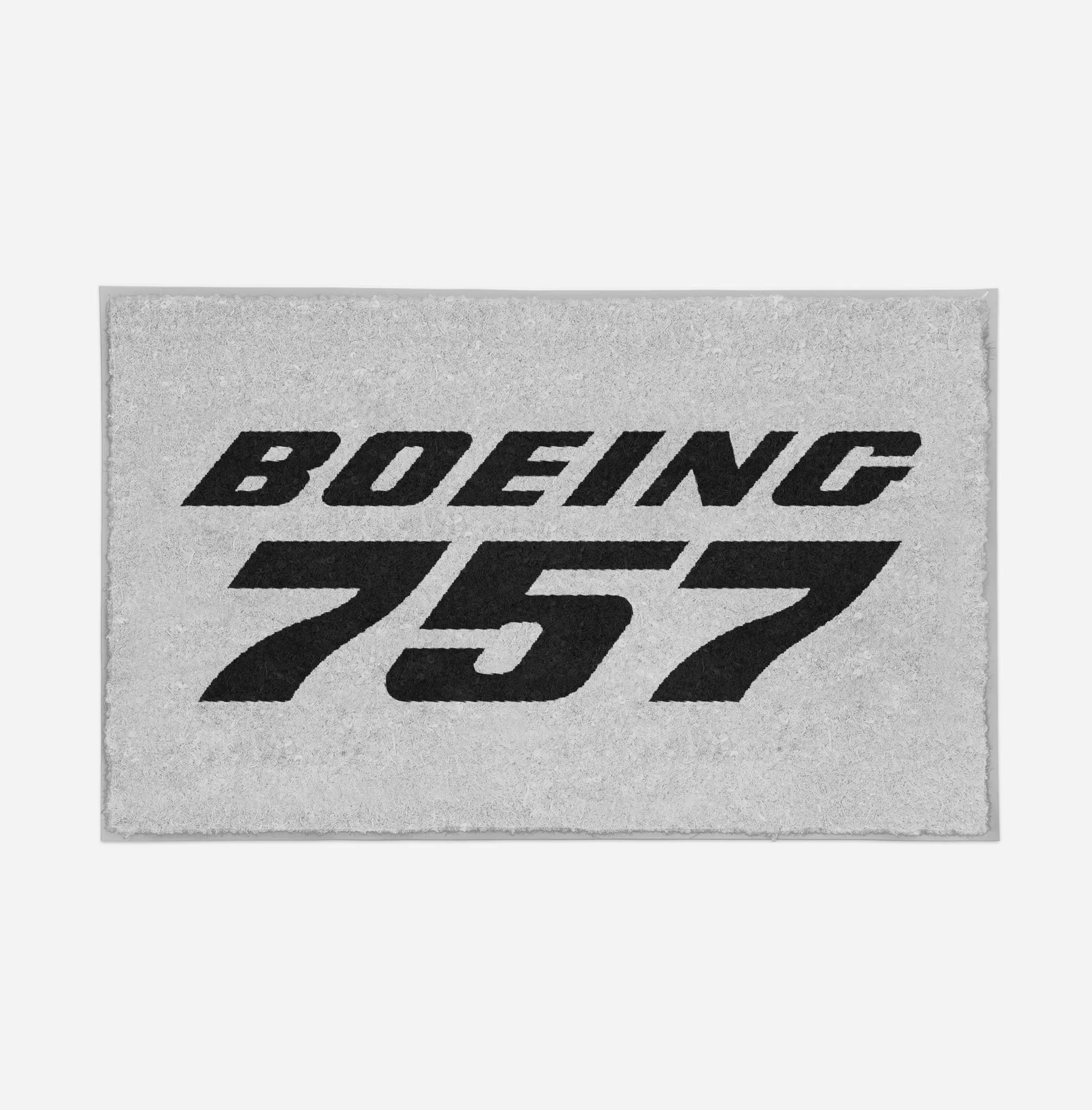 Boeing 757 & Text Designed Door Mats