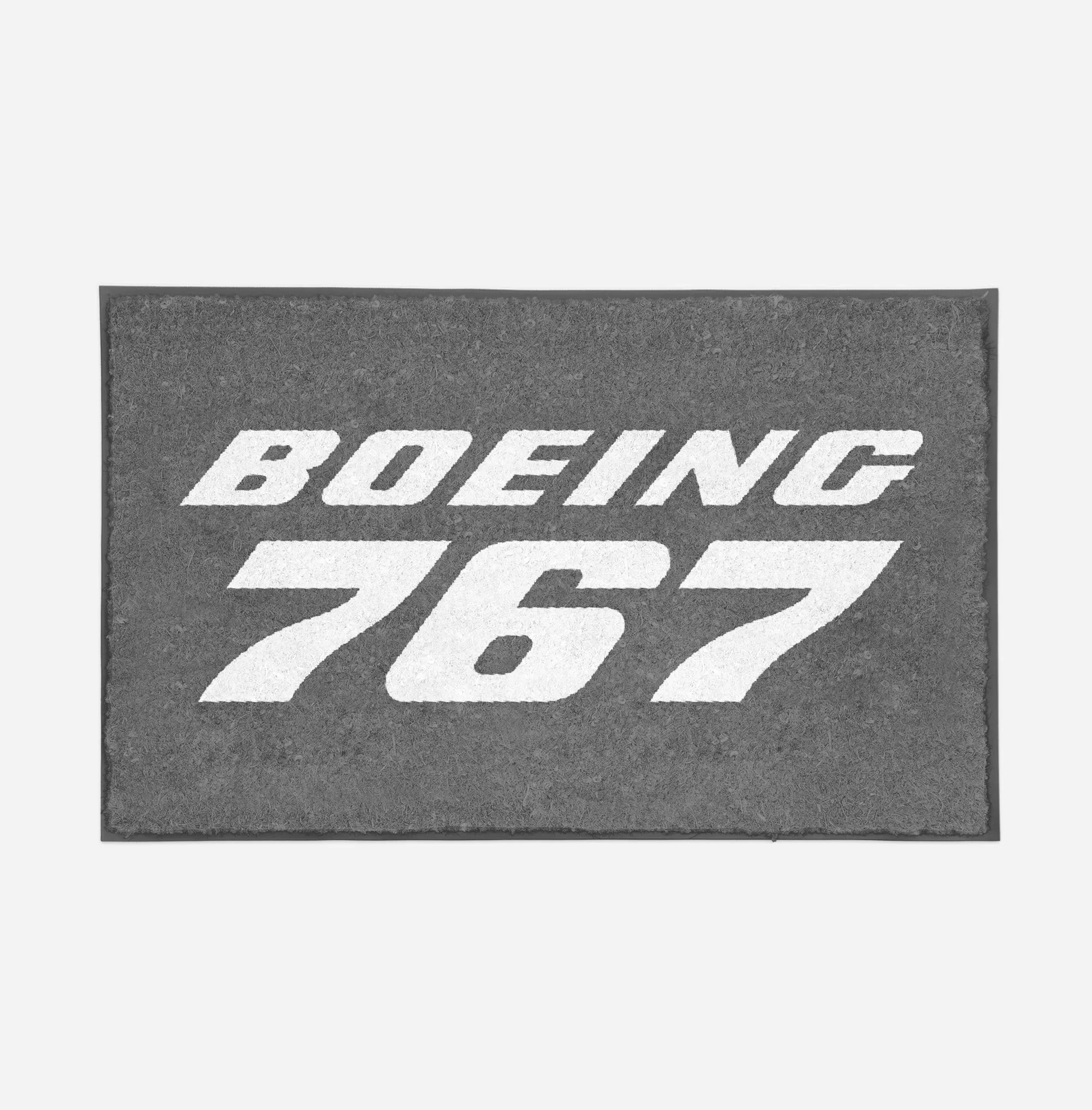 Boeing 767 & Text Designed Door Mats