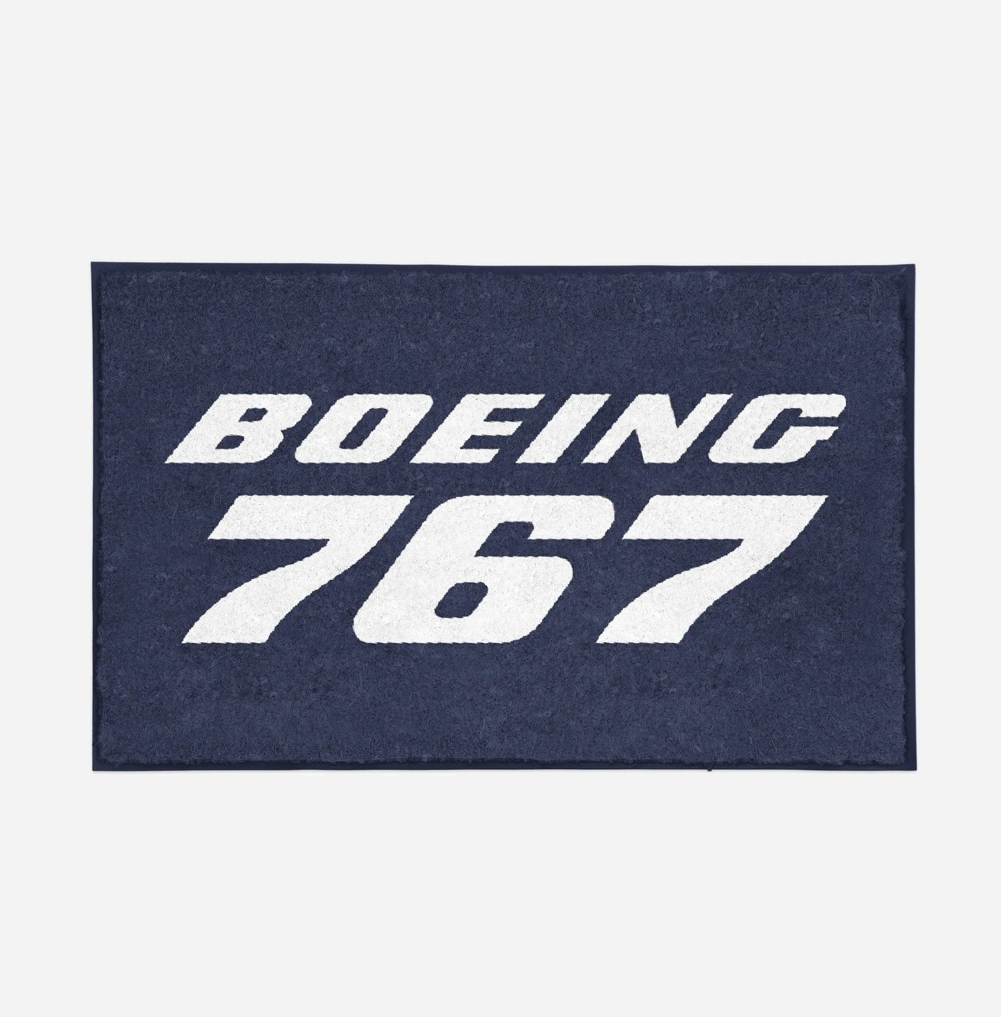 Boeing 767 & Text Designed Door Mats