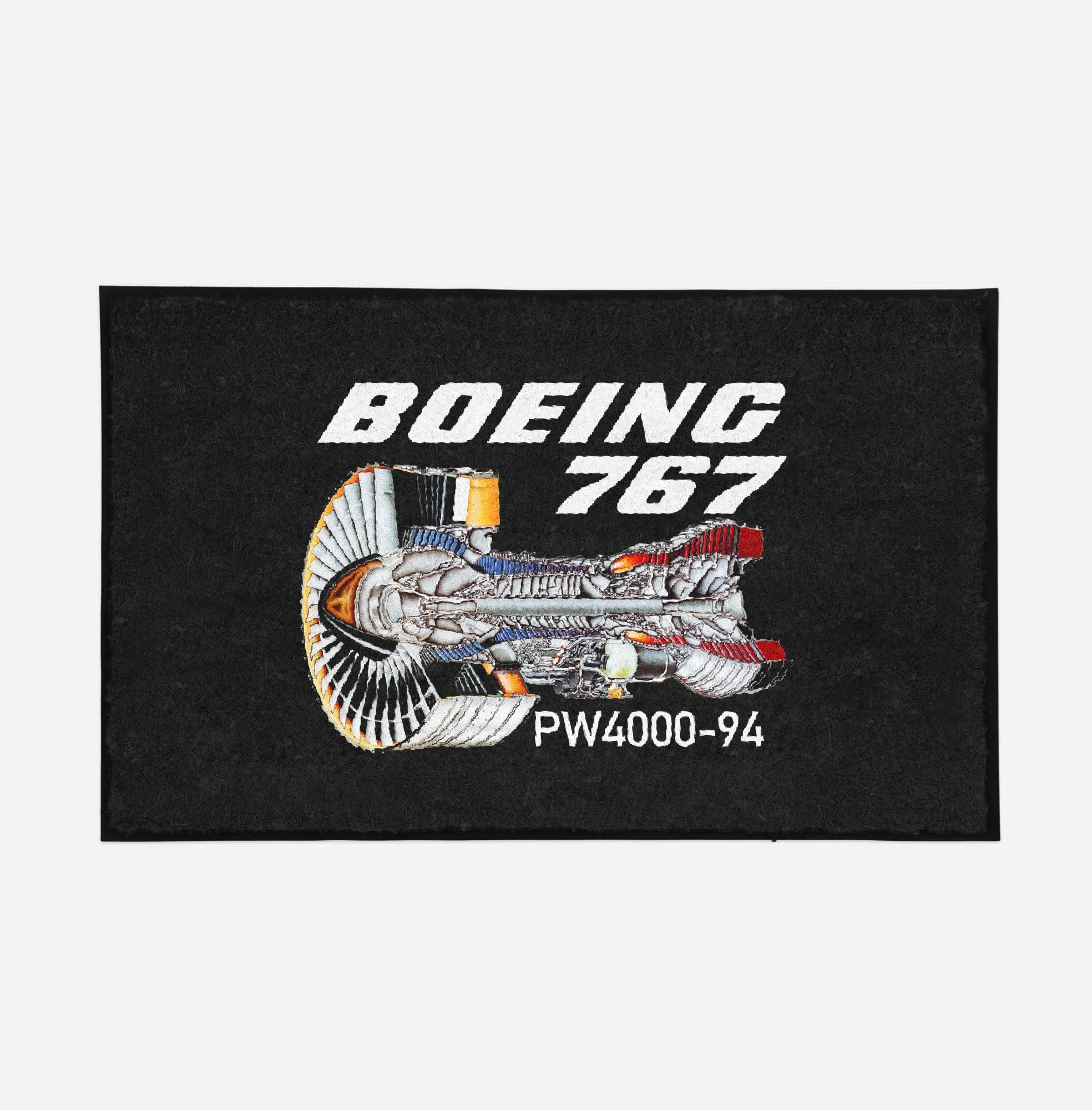 Boeing 767 Engine (PW4000-94) Designed Door Mats