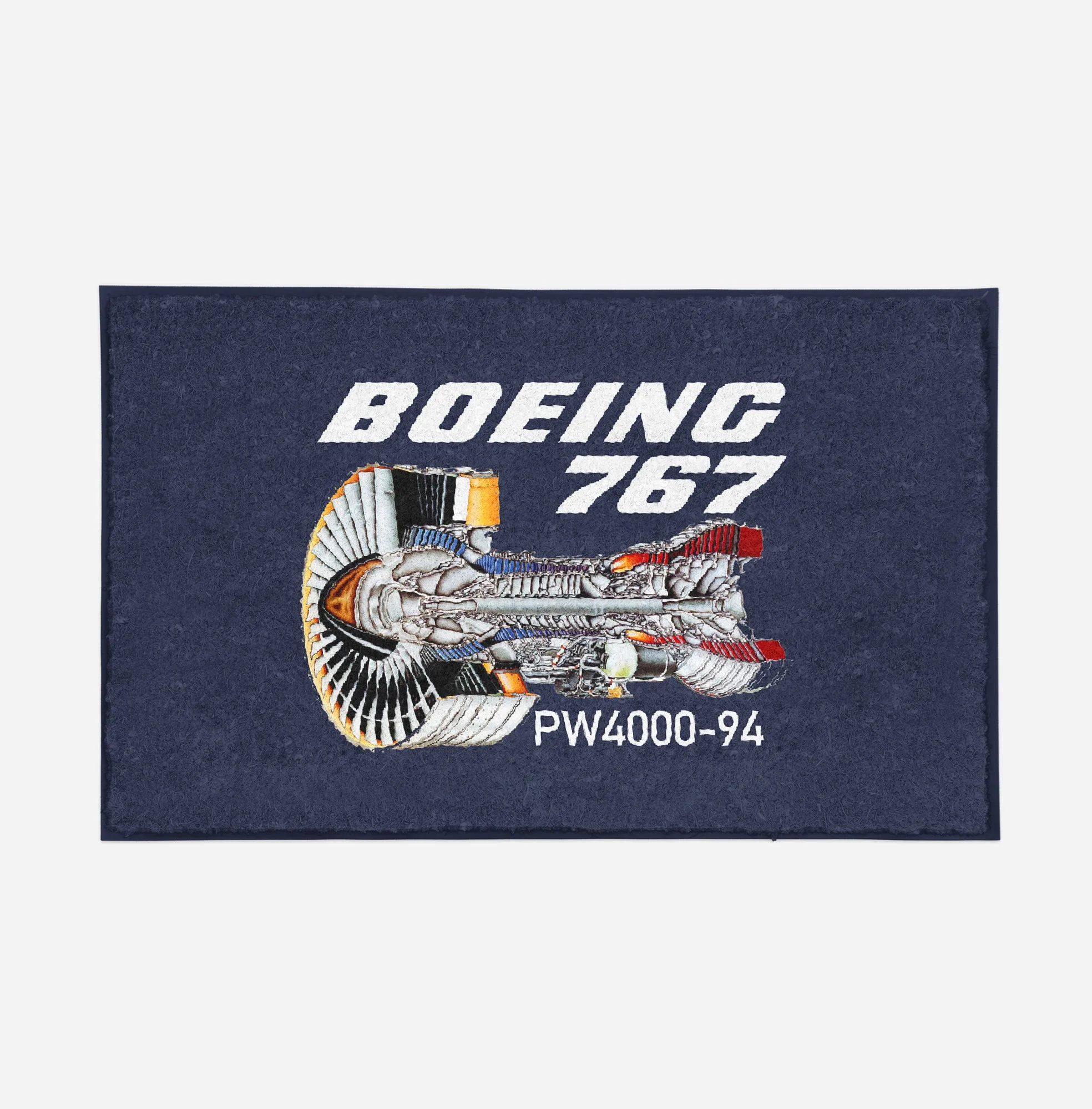 Boeing 767 Engine (PW4000-94) Designed Door Mats