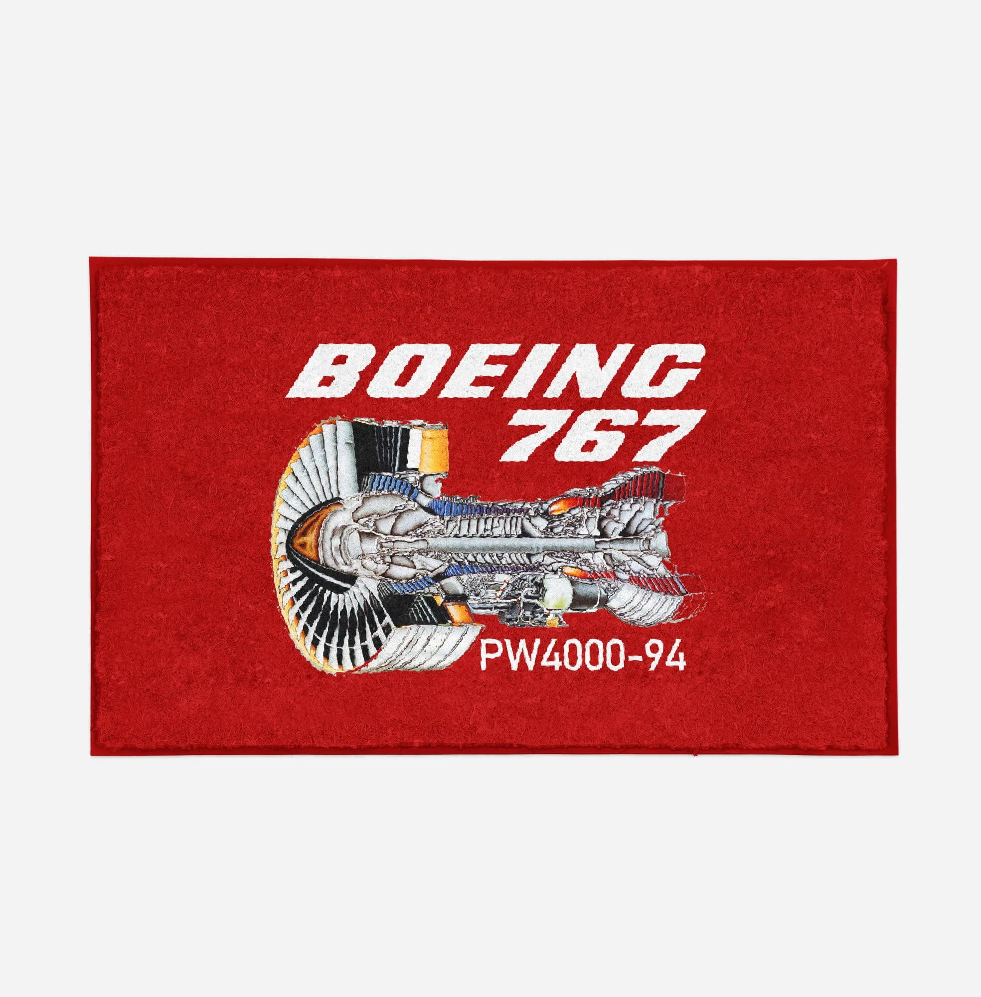 Boeing 767 Engine (PW4000-94) Designed Door Mats