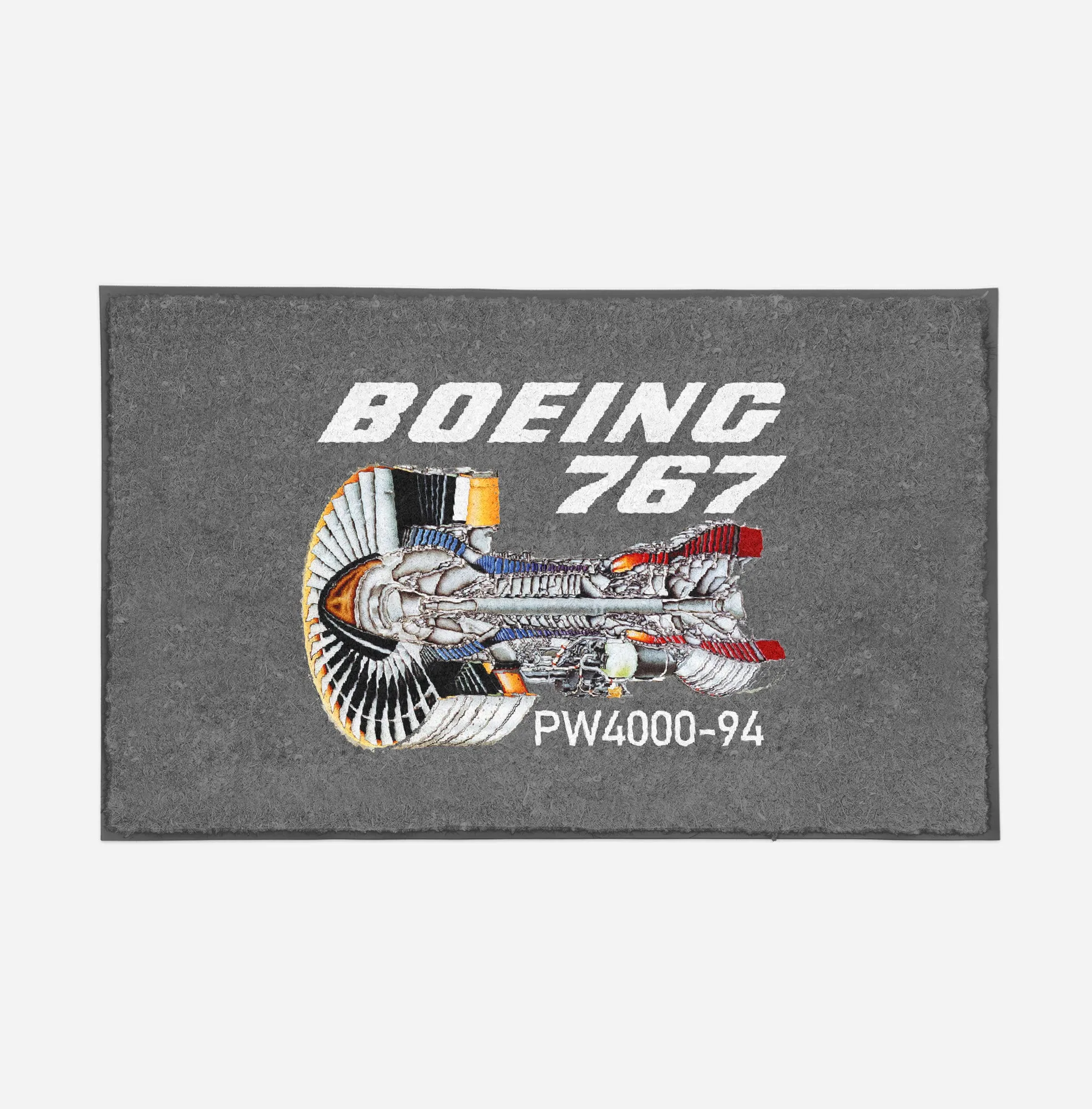 Boeing 767 Engine (PW4000-94) Designed Door Mats