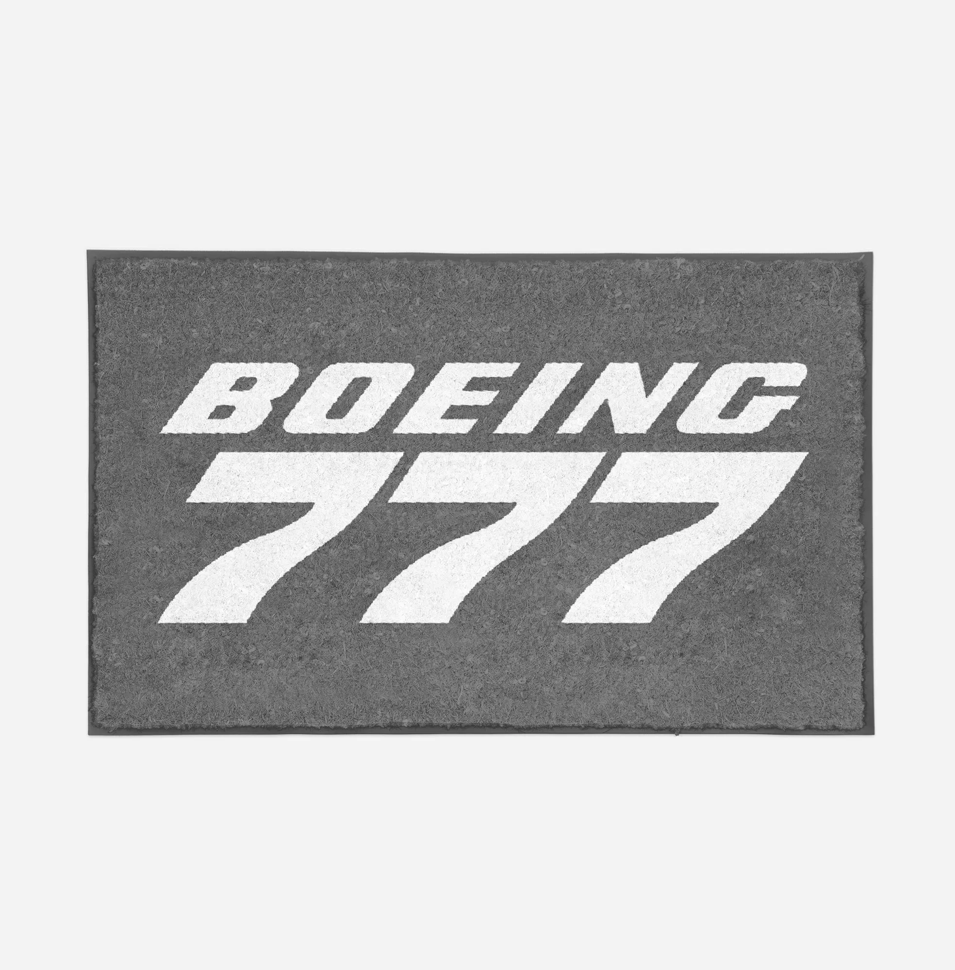 Boeing 777 & Text Designed Door Mats