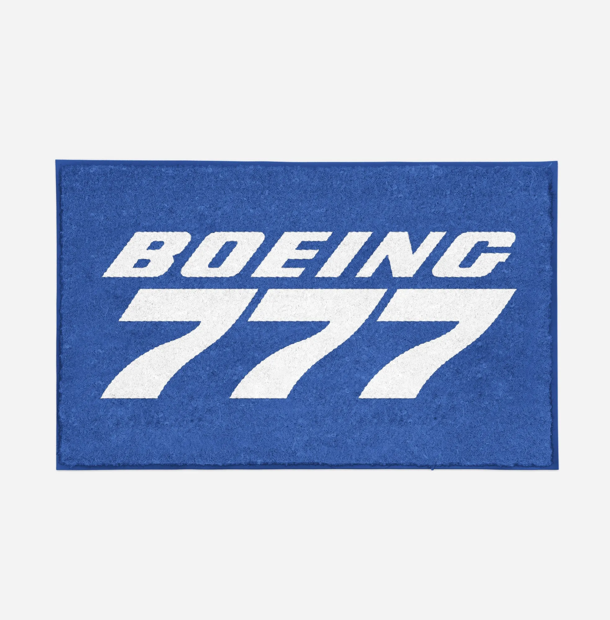 Boeing 777 & Text Designed Door Mats