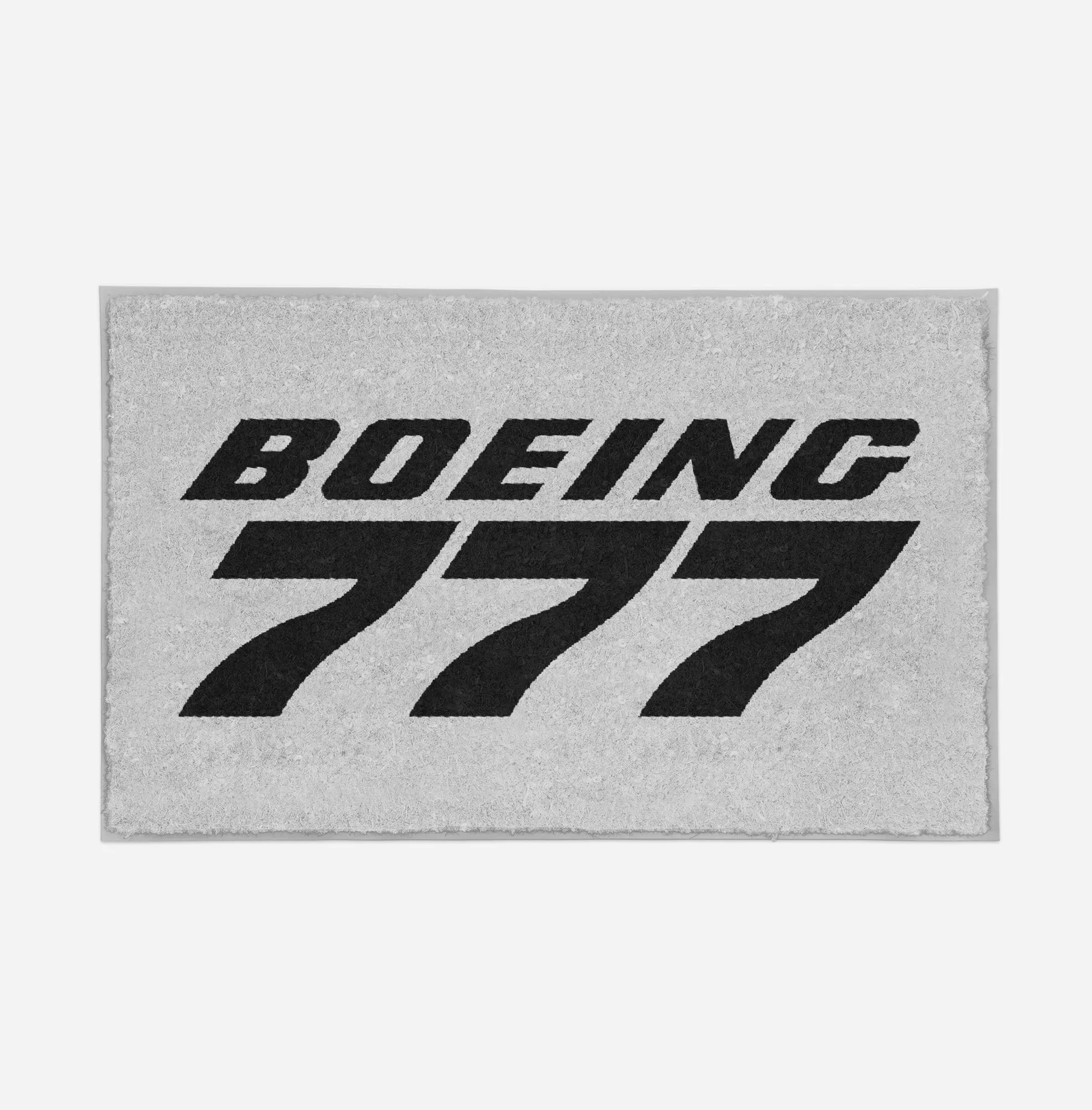 Boeing 777 & Text Designed Door Mats