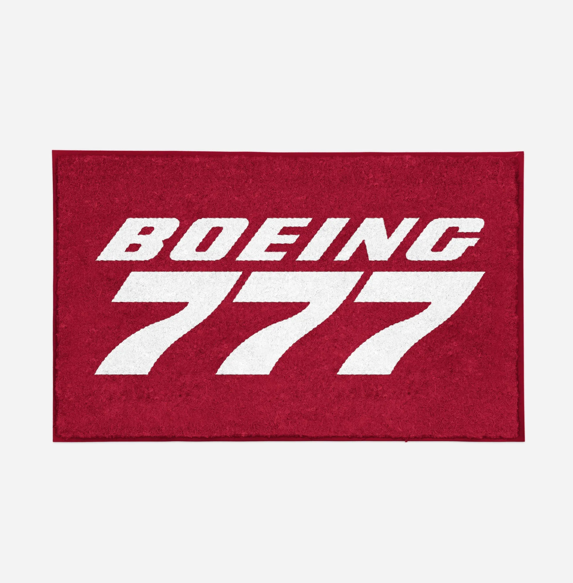 Boeing 777 & Text Designed Door Mats