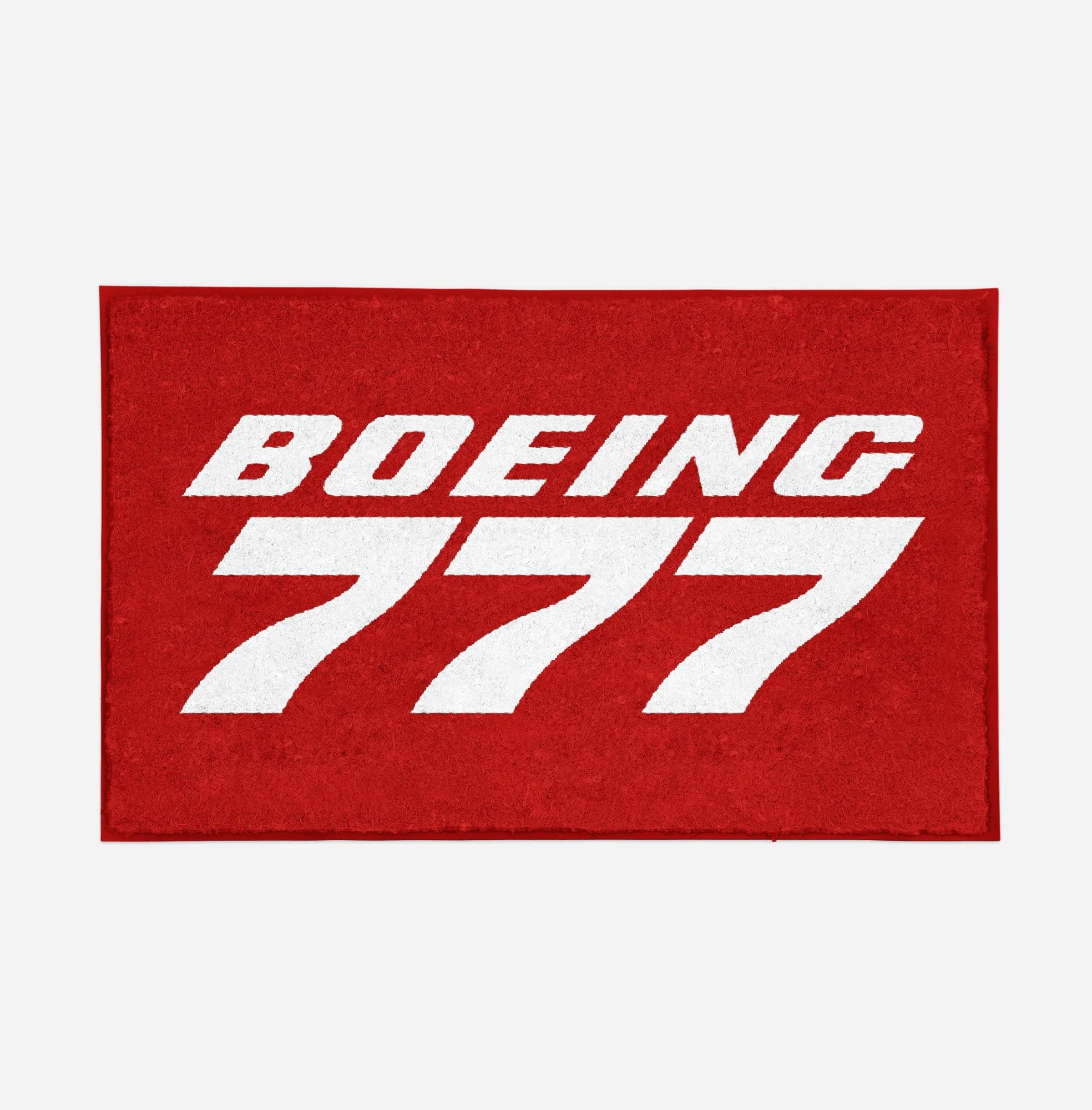 Boeing 777 & Text Designed Door Mats