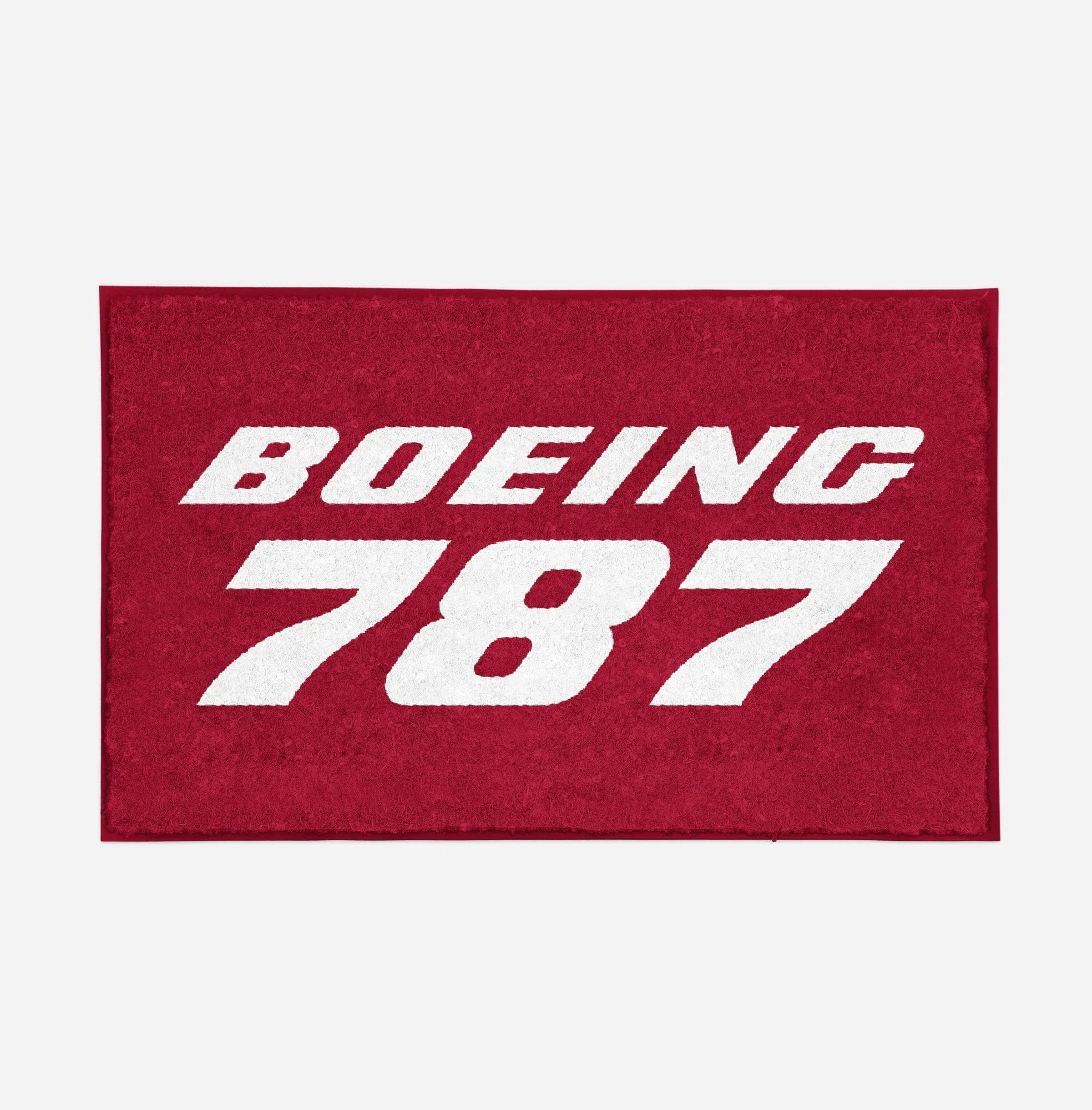 Boeing 787 & Text Designed Door Mats