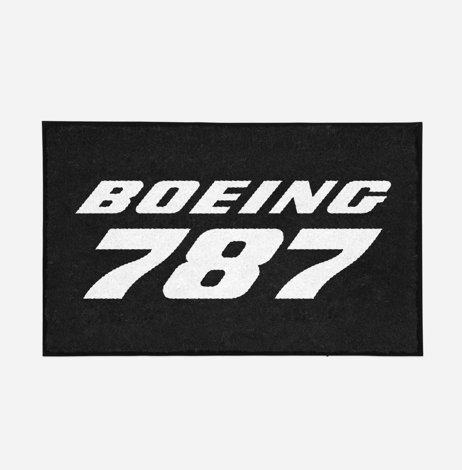 Boeing 787 & Text Designed Door Mats