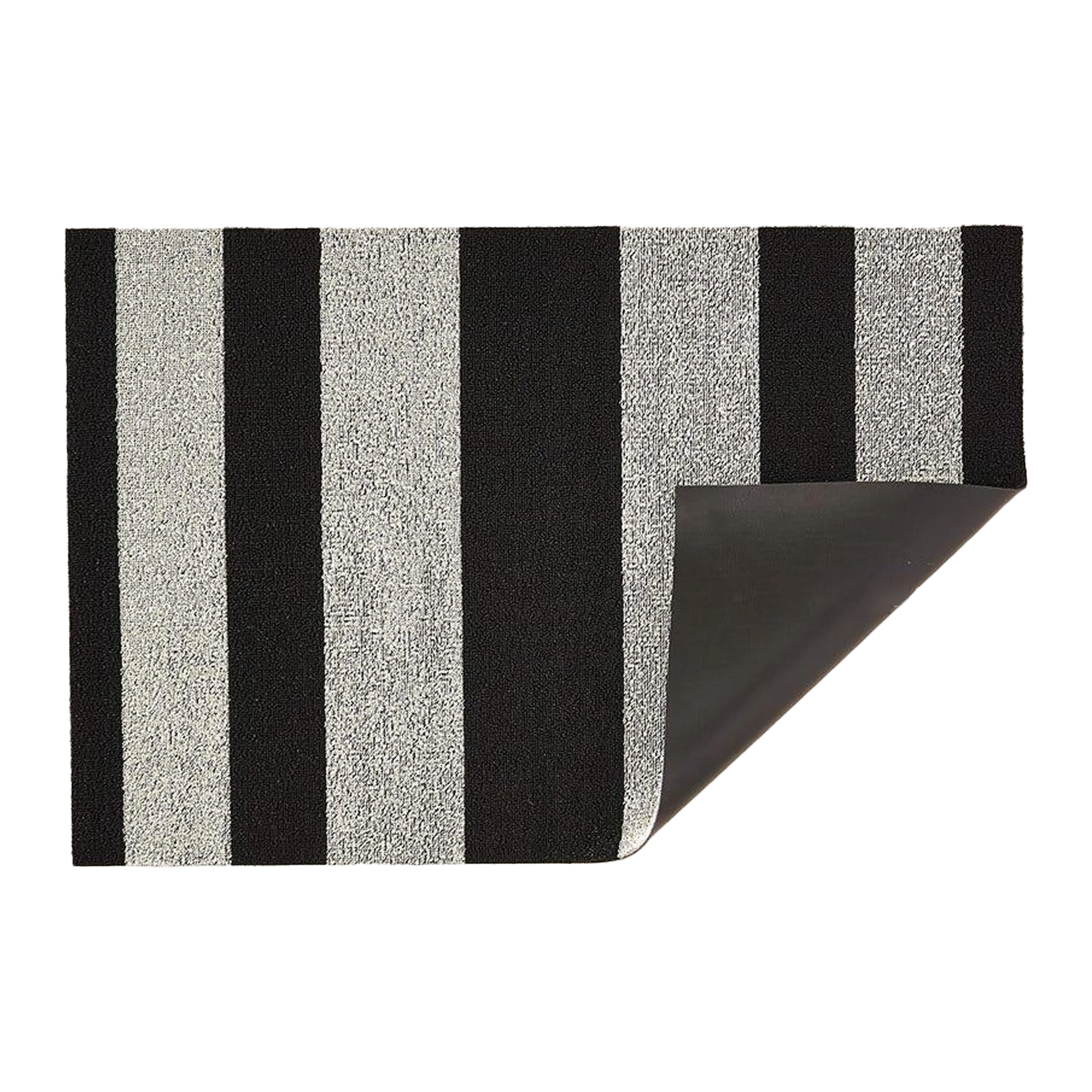 Bold Stripe Shag Mat creative interior decor