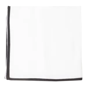 Bordered Linen Napkin creative interior decor