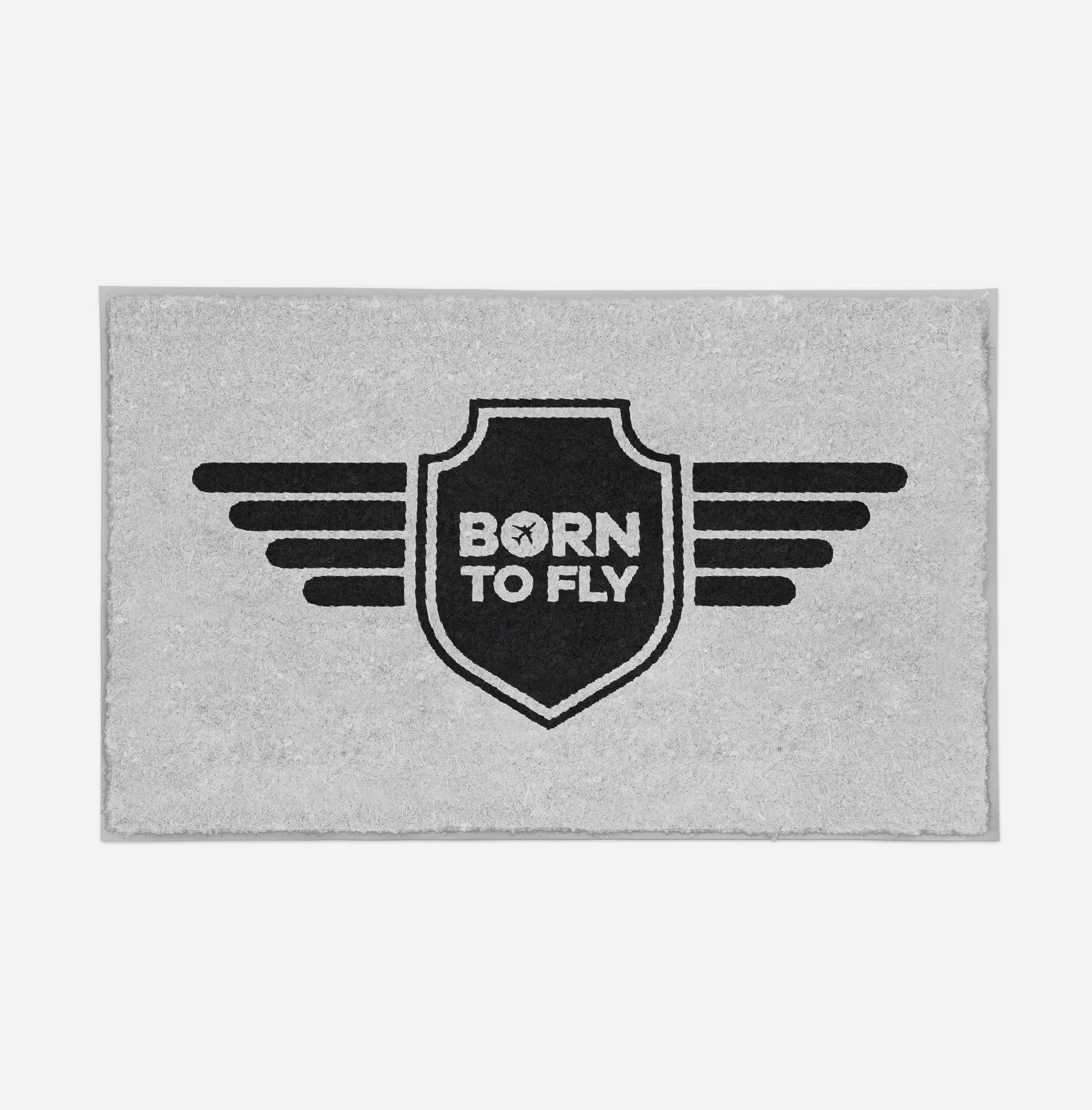 Born To Fly & Badge Designed Door Mats