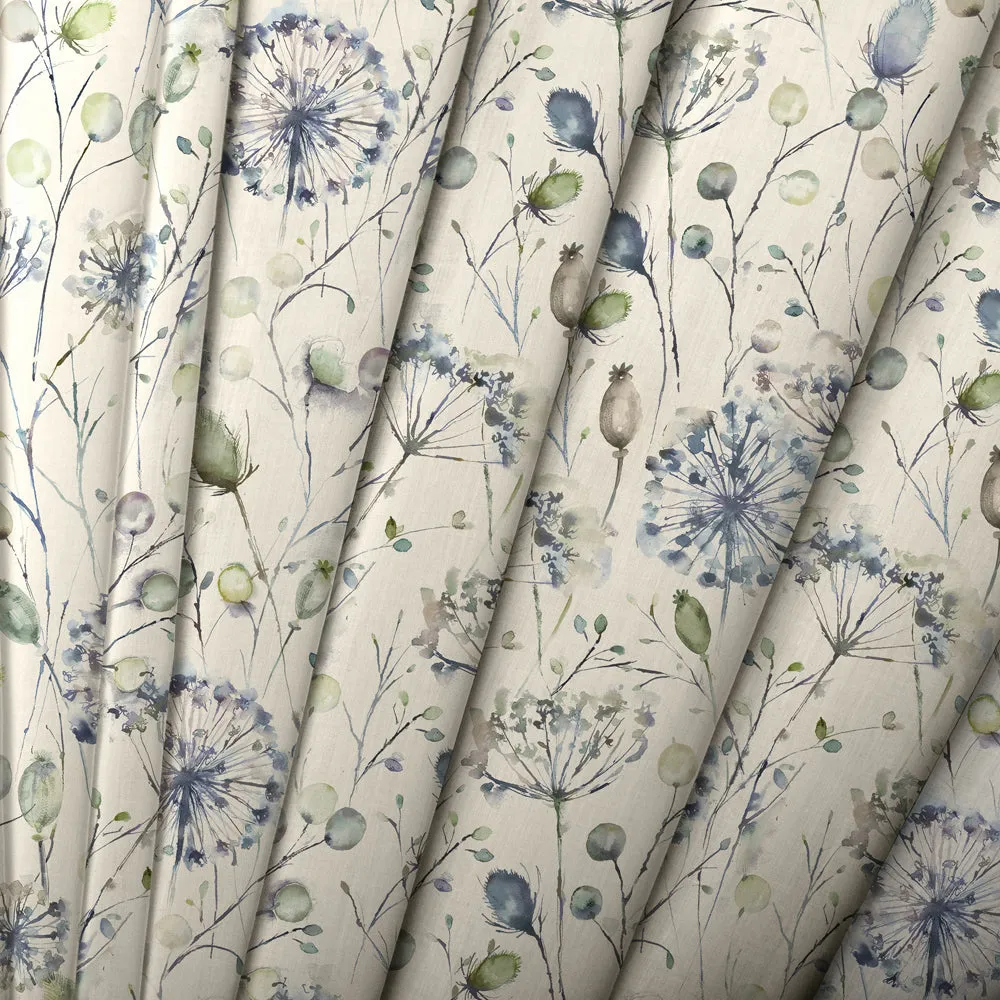Boronia Printed Cotton Made to Measure Roman Blinds Crocus