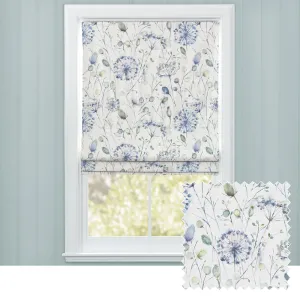 Boronia Printed Cotton Made to Measure Roman Blinds Crocus/Cream chic floor carpet  