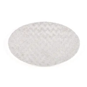 Botine Ultra Plush Oval Rug 1200 x 700 Grey neutral everyday carpet