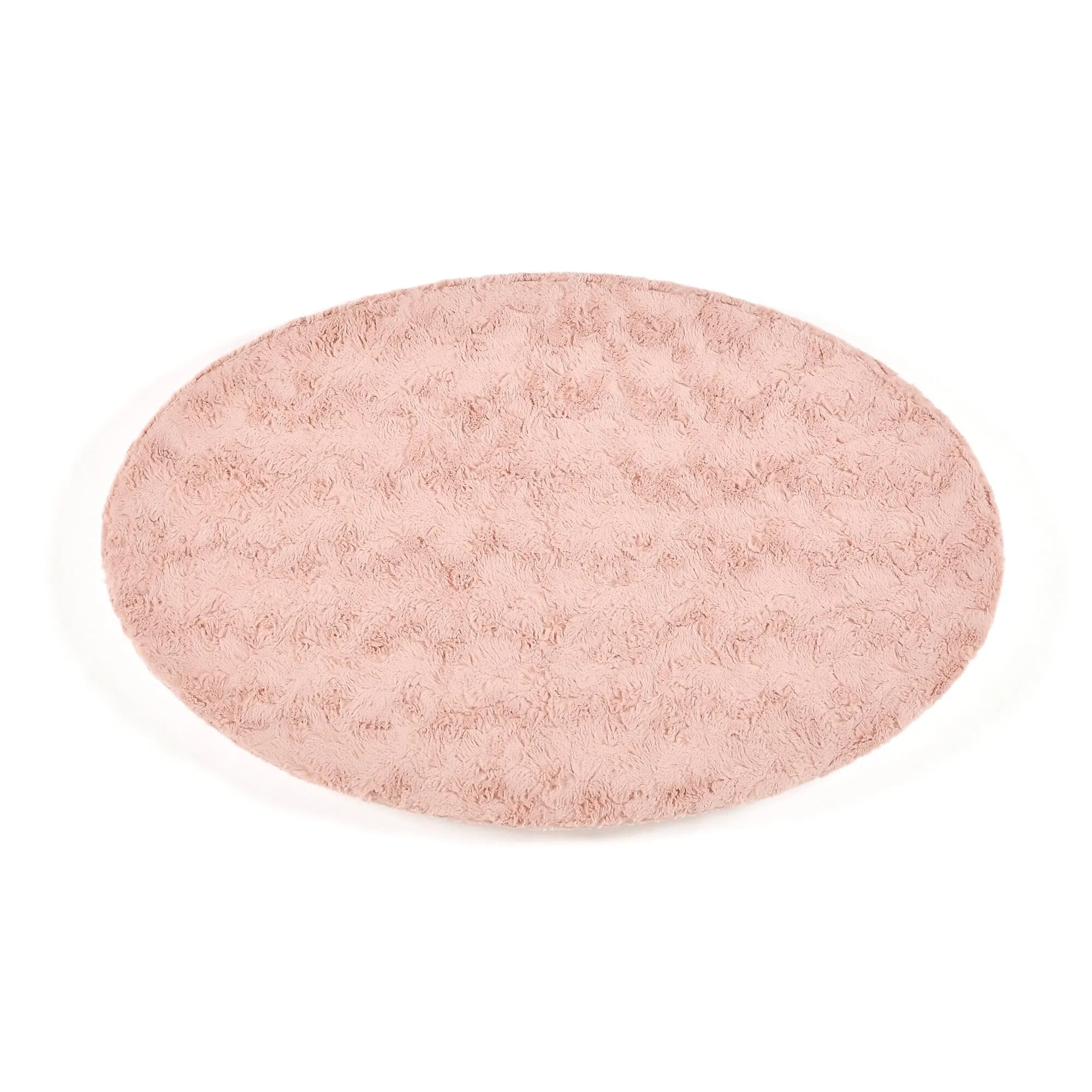 Botine Ultra Plush Oval Rug 1200 x 700 Pink neutral everyday carpet
