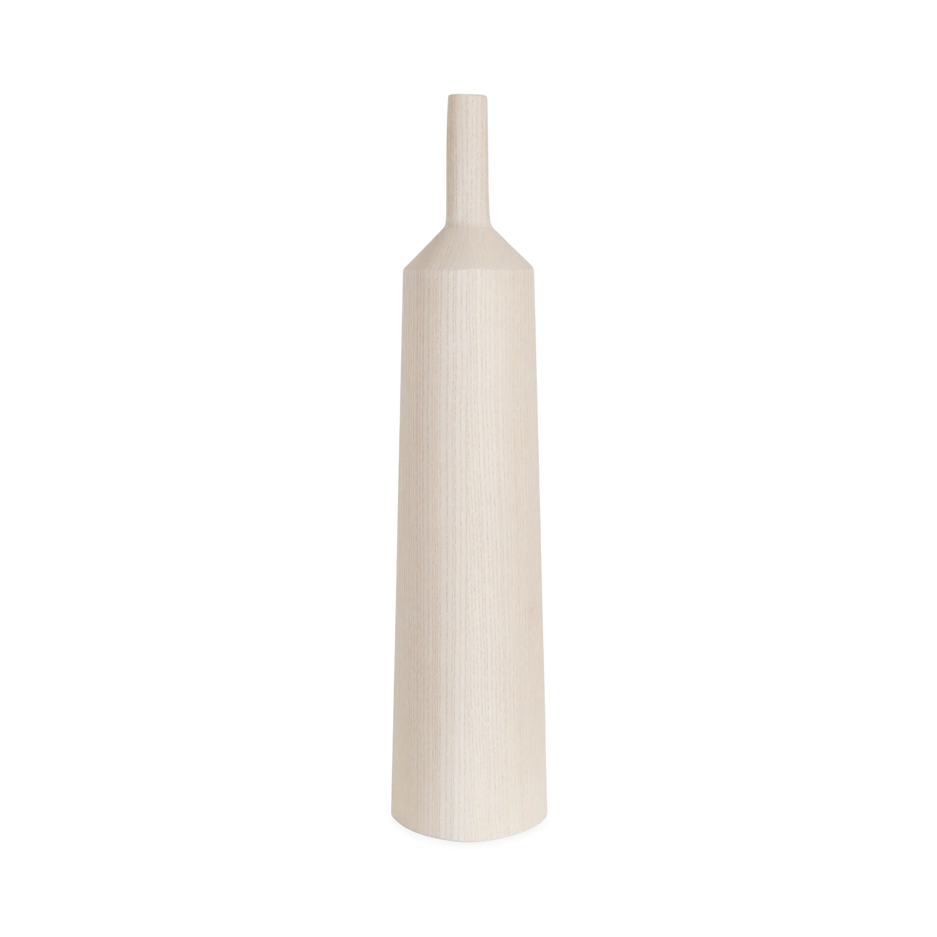 Bottiglia Ash Wood Vase