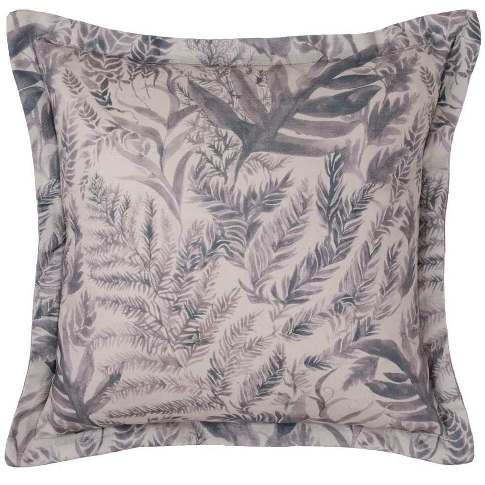 Bracken Printed Cushion Viola