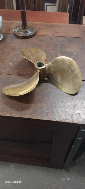 BRASS BOAT PROPELLER artistic wall mural