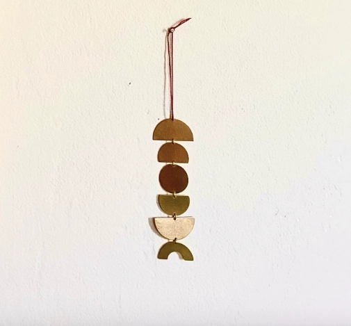 Brass Moon Wall Hanging