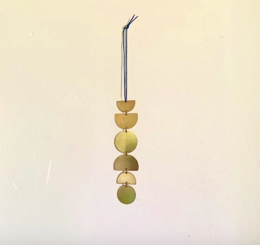 Brass Moon Wall Hanging