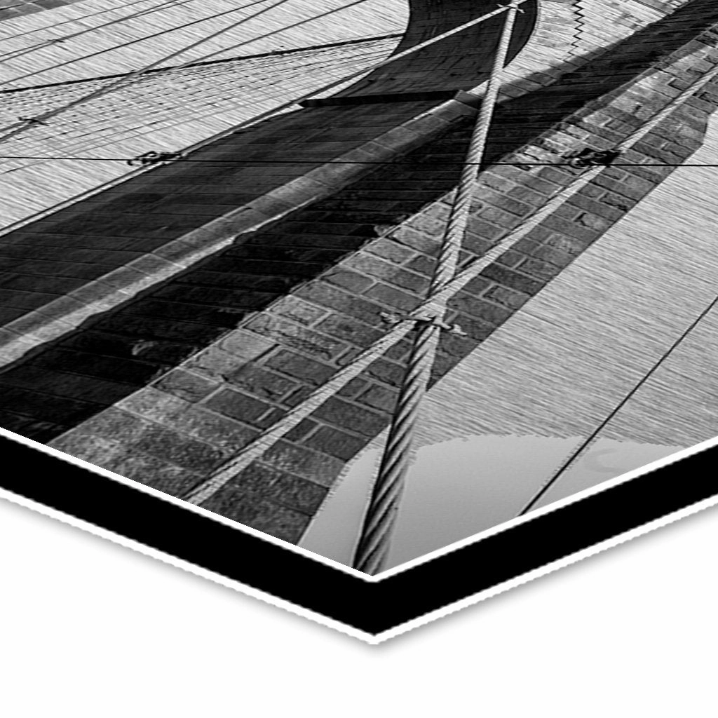 Bridge Art Brushed on AluDibond