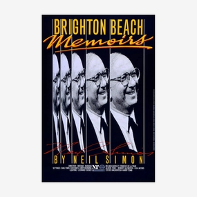 Brighton Beach Memoirs 1986 Print star pattern wallpaper