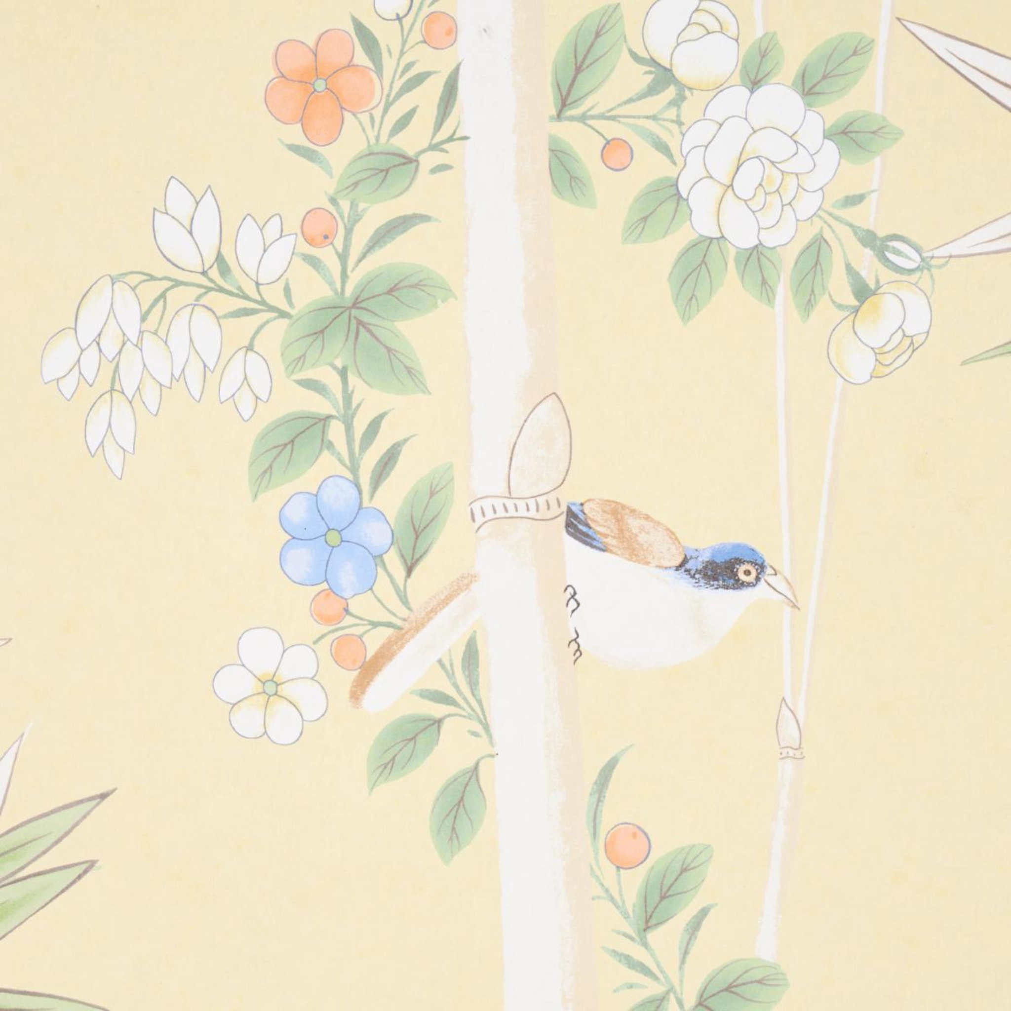 Brighton Pavilion Wallpaper in Yellow
