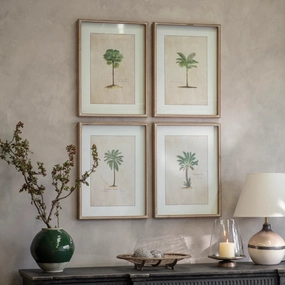 Brockby Set of Four Framed Tropical Wall Art 64.5cm modern mural painting