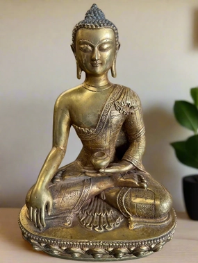 BRONZE BUDDHA artistic wall mural