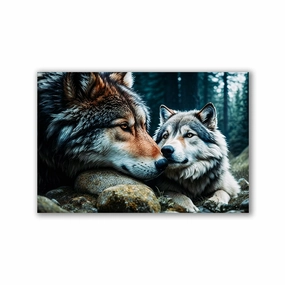 Brotherhood by Adrian Vieriu framed mural artwork