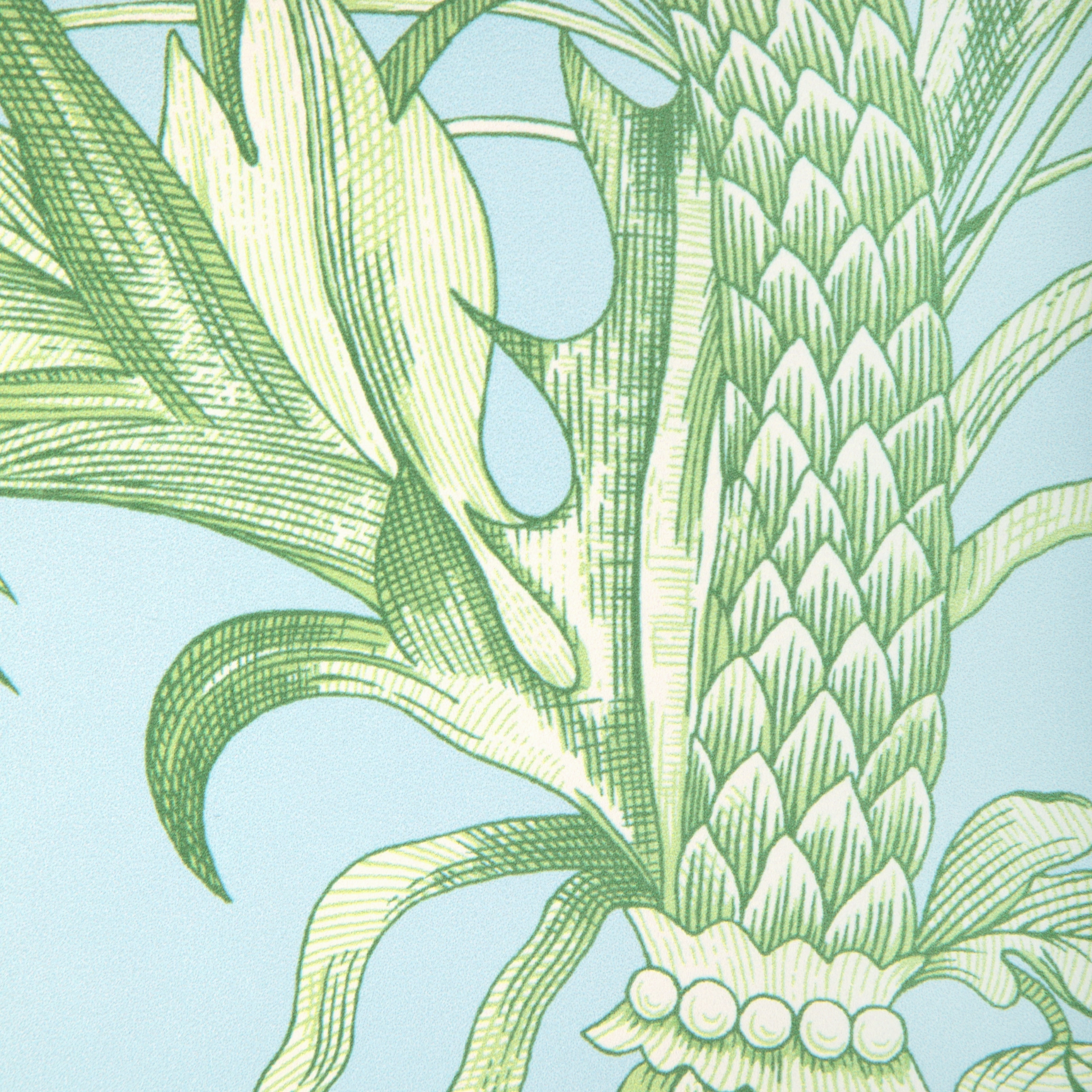Brunschwig & Fils Sky Bird and Thistle II Print Wallpaper