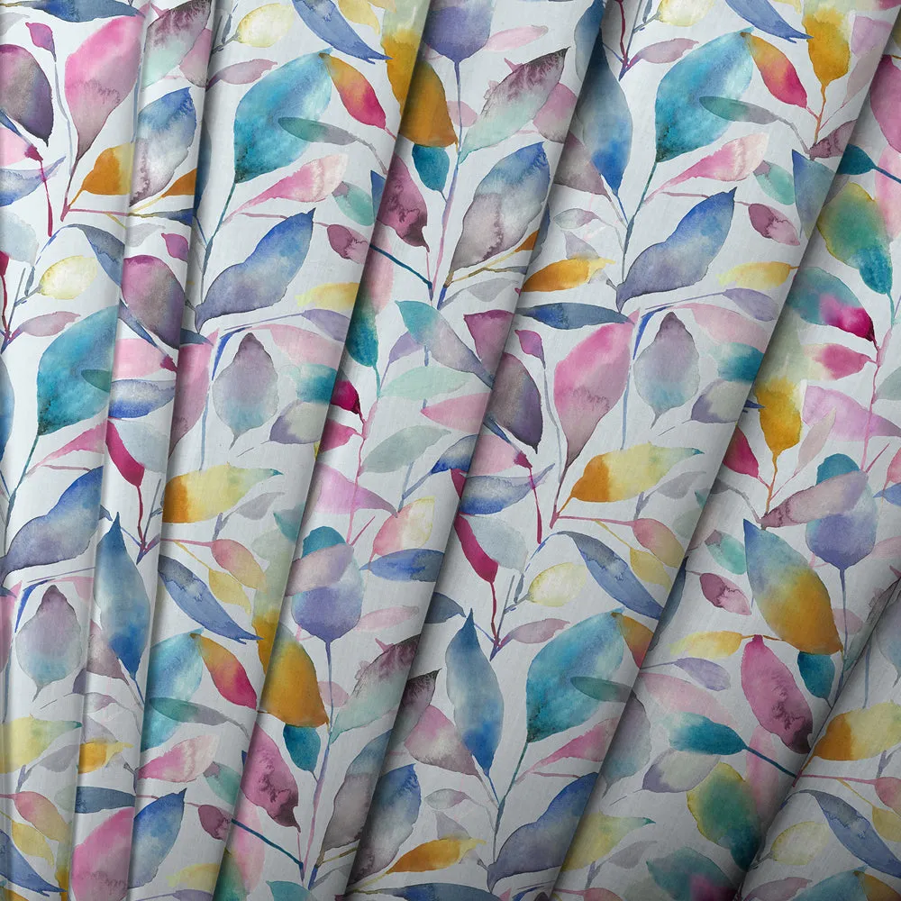 Brympton Printed Cotton Made to Measure Roman Blinds Cream
