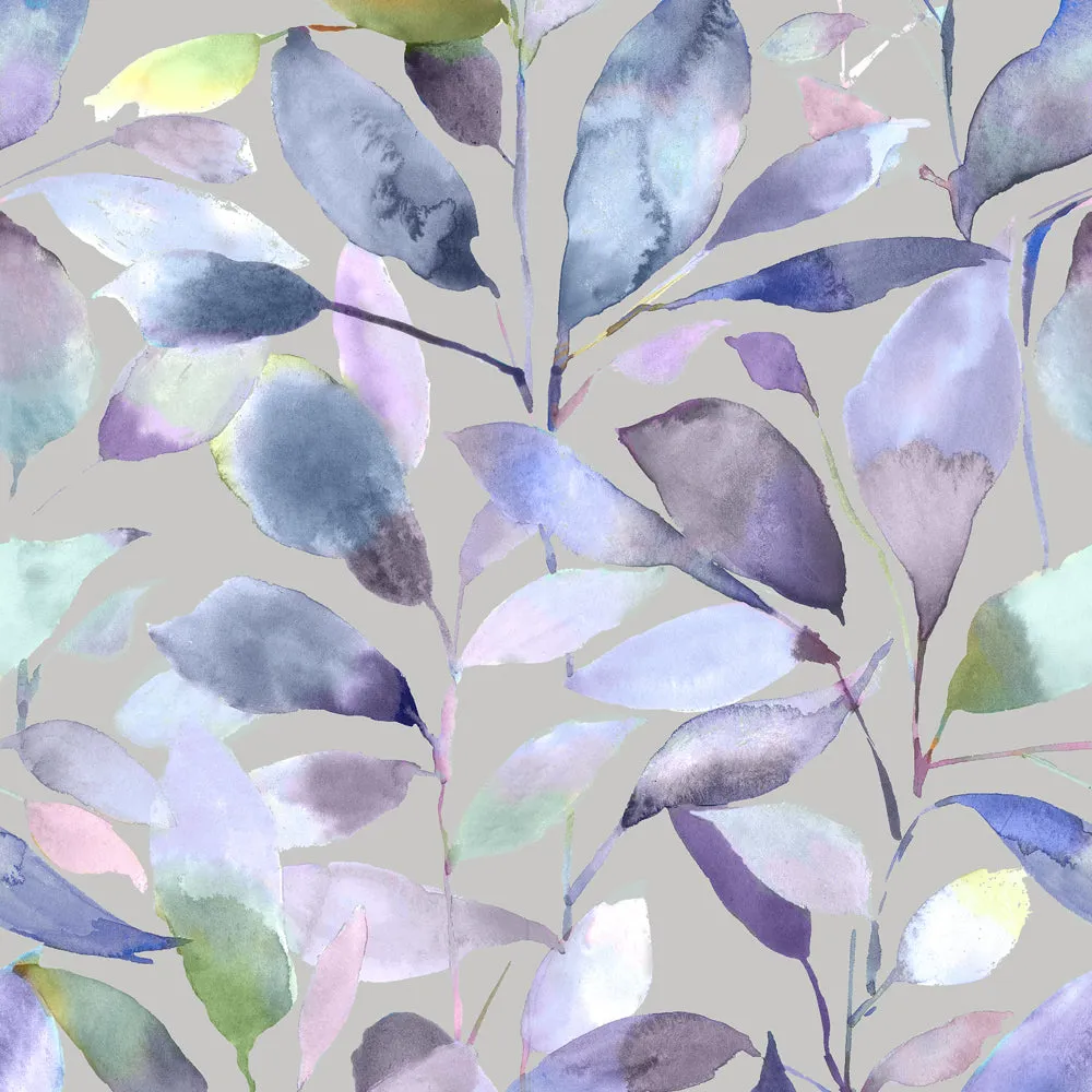 Brympton Printed Cotton Made to Measure Roman Blinds Heather Stone