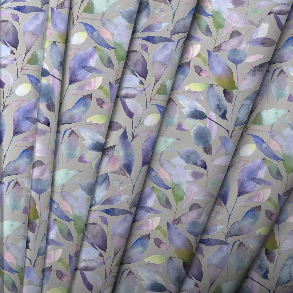 Brympton Printed Cotton Made to Measure Roman Blinds Heather Stone