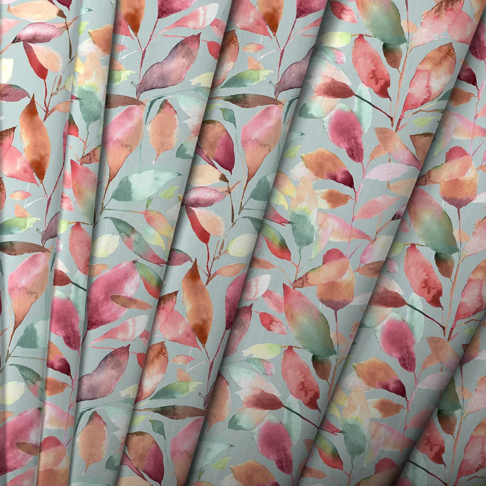 Brympton Printed Cotton Made to Measure Roman Blinds Russett