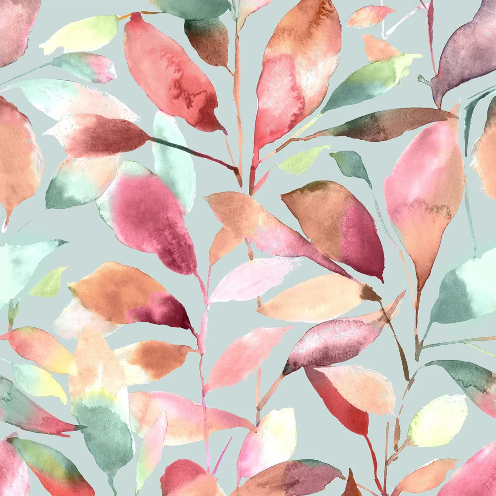 Brympton Printed Cotton Made to Measure Roman Blinds Russett