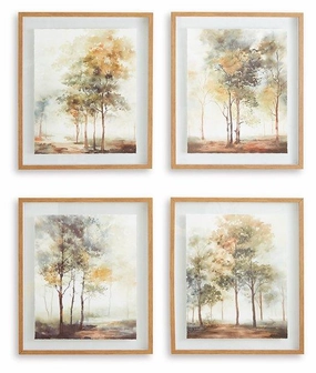 Bryneford Wall Art (Set of 4) modern mural painting