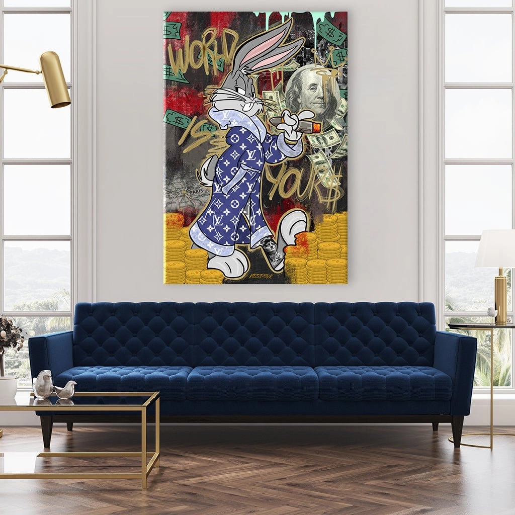 Bugs Bunny by Kiss Pink