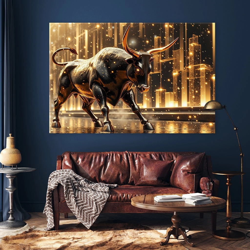 Bull Market by Adrian Vieriu