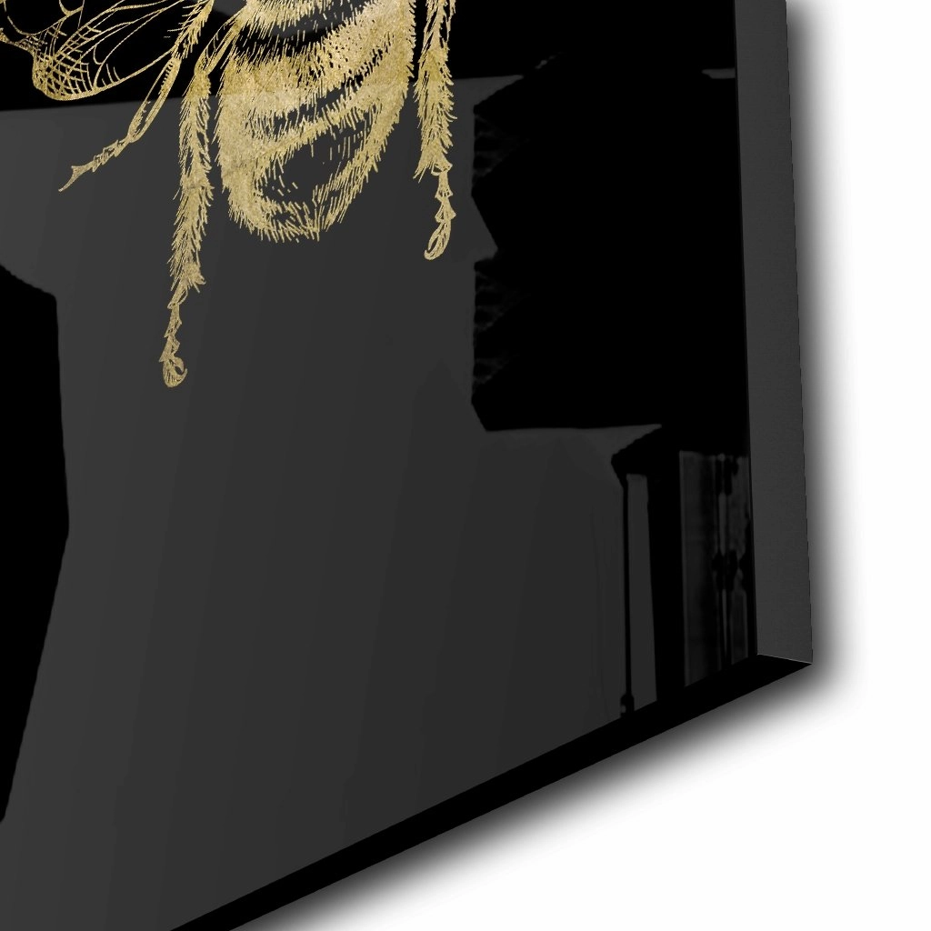 Bumblebee Gold on Acrylic