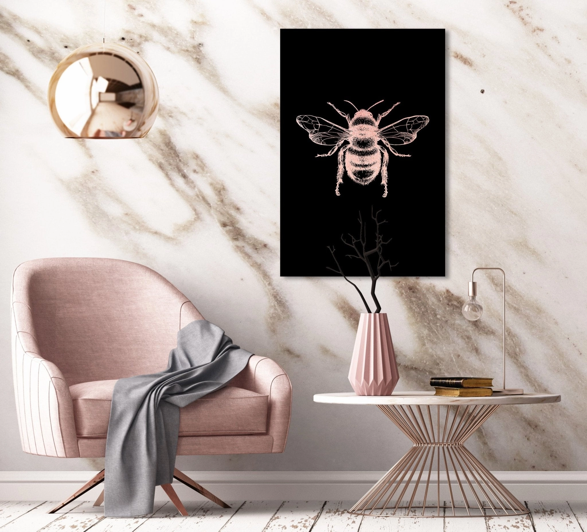 Bumblebee Ros on Acrylic