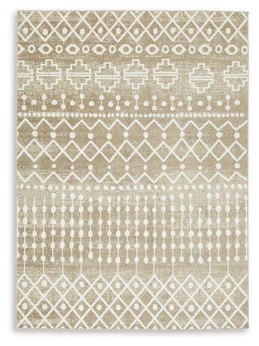 Bunchly 5' x 7' Rug neutral everyday carpet
