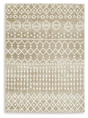 Bunchly 5' x 7' Rug neutral everyday carpet