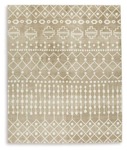 Bunchly 8' x 10' Rug neutral everyday carpet