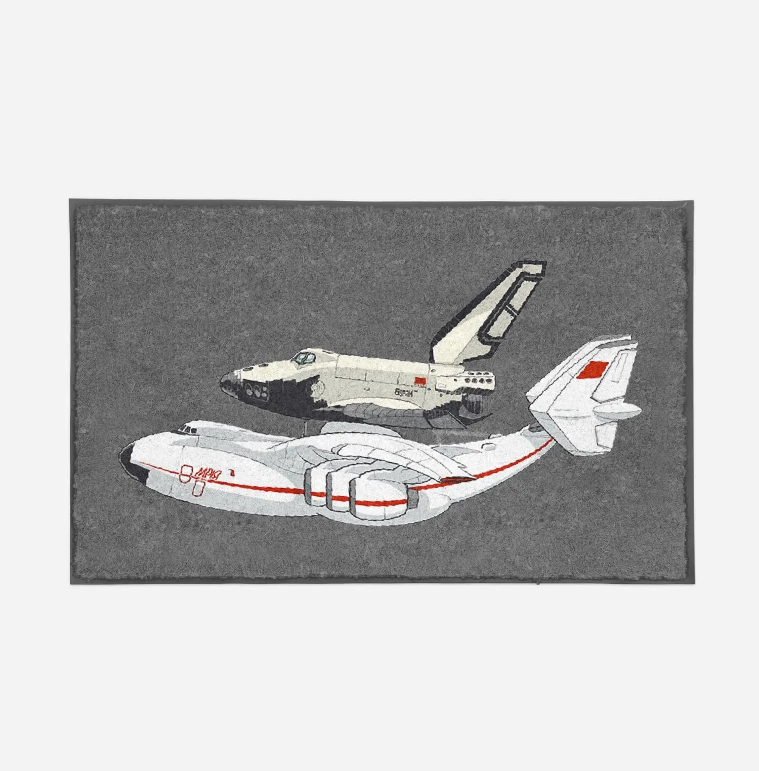 Buran & An-225 Designed Door Mats